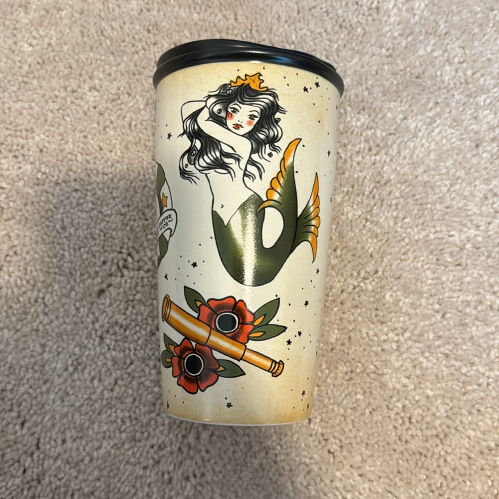 Starbucks Sailor Jerry Vintage Tattoo Mug 2015